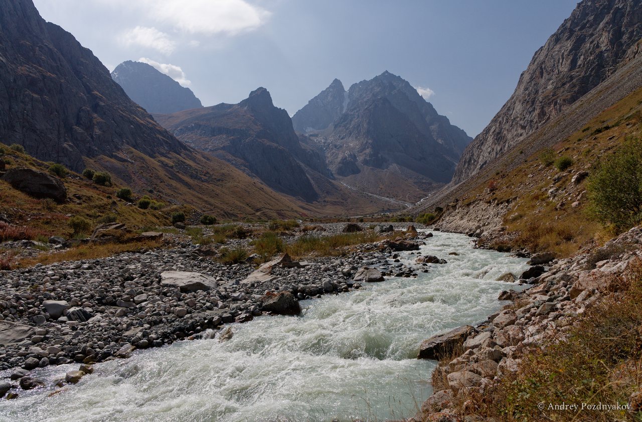 Following the river